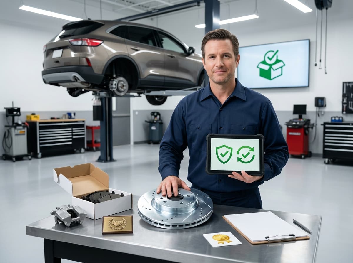 Brake service warranty