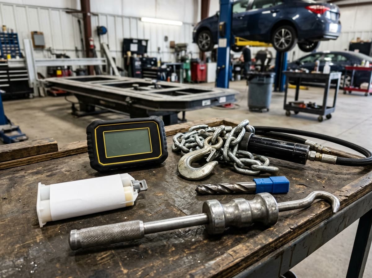Collision repair at Birchmount Auto Repair
