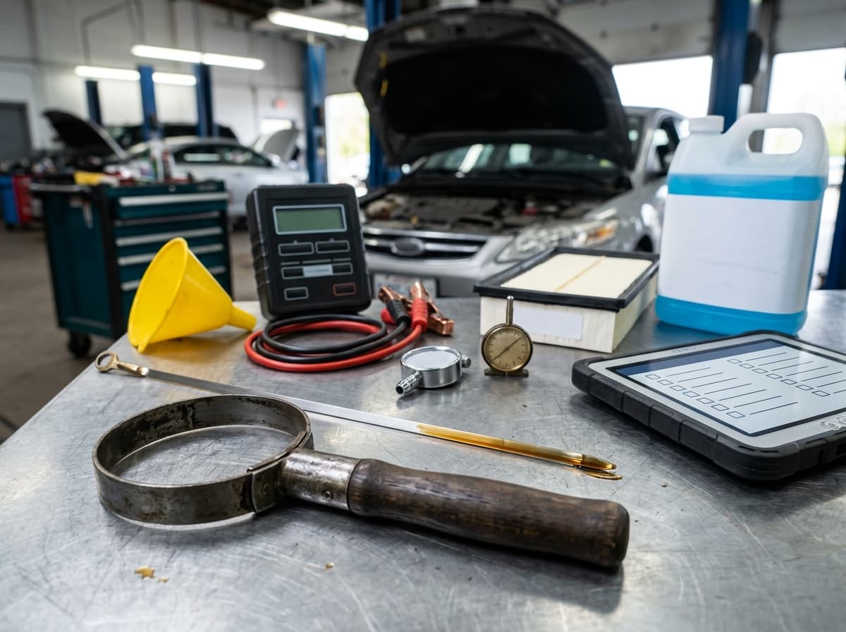 Vehicle maintenance at Birchmount Auto Repair
